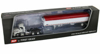 2020 First Gear DCP 1:64 WHITE Mack Anthem Day Cab w/Wilson Grain Trailer *NIB*