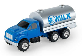 1:64 ERTL *BLUE* Ford F650 Milk Dairy Tanker Truck *NEW*