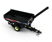 1:64 SpecCast J&M X-Tended X1112 WALKING DUALS Grain Cart BLACK *AMERICAN FLAG*