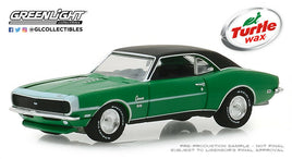 1:64 GreenLight *HOBBY EX* GREEN 1968 Chevrolet Camaro SS TURTLE WAX ICE *NIP*