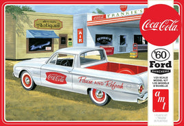 1:25 AMT 1960 Ford Ranchero *COCA COLA*  Plastic Model Kit *MISB*