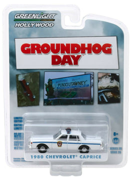 1:64 GreenLight *HOLLYWOOD 26* Groundhog Day 1980 Chevrolet Caprice Police *NIP*