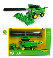 2021 ERTL 1:64 John Deere X9 1000 COMBINE w/CORN & DRAPER HEADS *REPLICA* NIB!