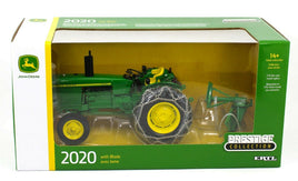 NEW 2021 ERTL 1:16 JOHN DEERE Model 2020 Tractor with Blade *PRESTIGE COL* NIB!