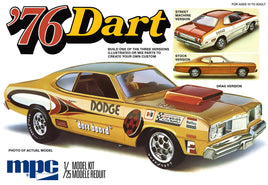 1:25 MPC 1976 Dodge Dart *3 in 1* Stock Drag & Street Plastic Model Kit MISB