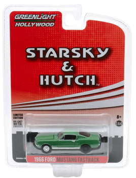 GreenLight *HOLLYWOOD SPECIAL STARSKY & HUTCH* 1966 Ford Mustang *GREEN* NIP!