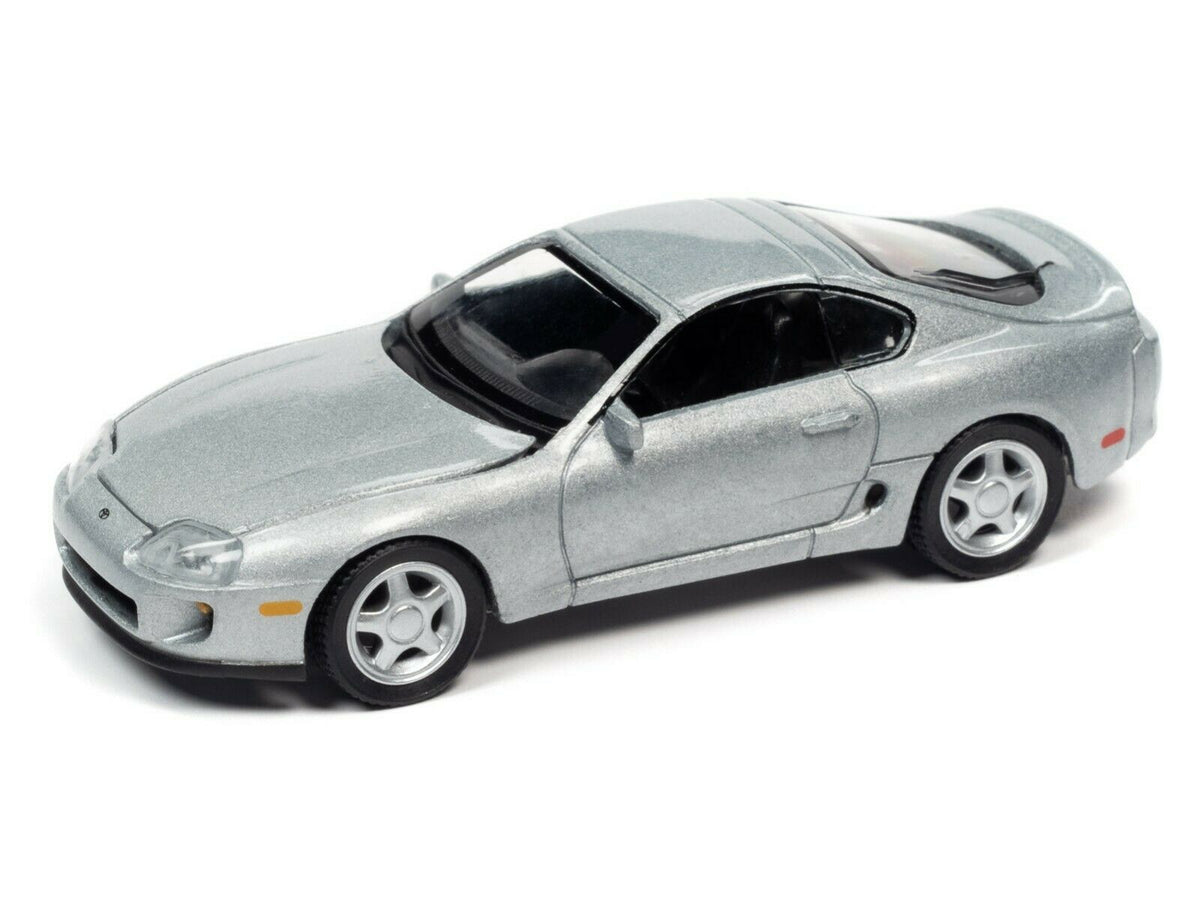 2021 AUTO WORLD 1:64 *PREMIUM 1A* Alpine Silver 1993 Toyota Supra