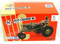 2020 ERTL 1:16 *GOLD* ALLIS-CHALMERS WC Tractor w/Man *75th Anniversary* NIB