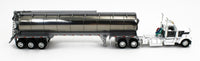 DCP 1:64 *WHITE & GREY* Kenworth W900L Day Cab & Walinga Bulk Feed Tank Trailer