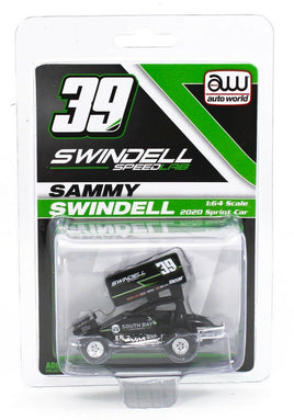 1:64 Round2 *SAMMY SWINDELL* 2020 Swindell SpeedLab #39 Sprint Car *NIP*