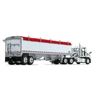 2020 First Gear DCP 1:64 WHITE Mack Anthem Day Cab w/Wilson Grain Trailer *NIB*