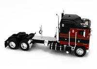 2023 DCP 1:64 BLACK & RED Kenworth K-100 COE w/53' CHROME Utility Reefer Trailer