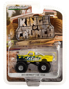 GreenLight *KINGS CRUNCH 11* TITAN 1972 Chevrolet C10 Monster Truck NIP