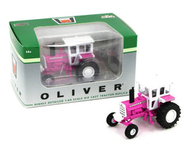 2022 SpecCast 1:64 OLIVER Model 2255 *PINK* Tractor with Cab *NIB*