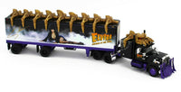 2021 DCP 1:64 *ELVIRA MISTRESS OF THE DARK* MACK Super-Liner Semi Truck *NIB*