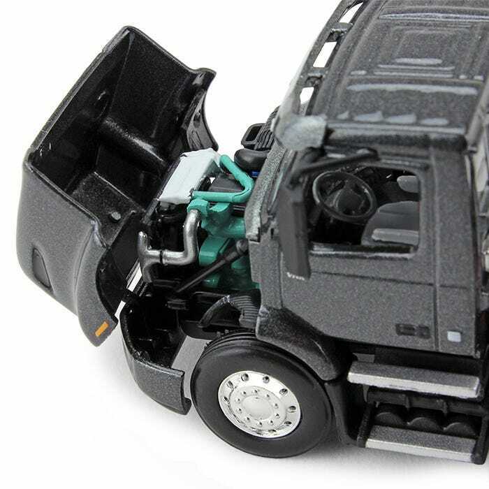 FIRST GEAR 1:64 *GRAY METALLIC* VOLVO VNR 300 Day-Cab SEMI TRUCK works  w/DCP NIB