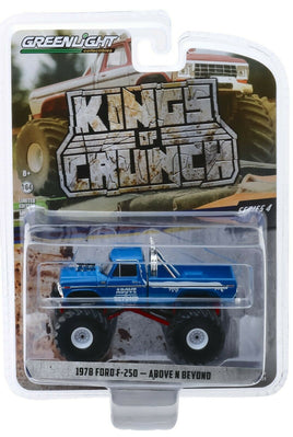 1:64 GreenLight *KINGS OF CRUNCH 4* ABOVE & BEYOND 1978 Ford F250 MONSTER TRUCK