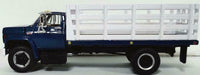 
              NEW 2021 1:64 DCP *BLUE & WHITE* GMC 6500 Tandem-Axle STAKEBED TRUCK  *NIB*
            