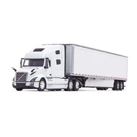 DCP 1:64 *WHITE* Volvo VNL 760 High Roof Sleepr & 53' Dry Goods Trailer NIB