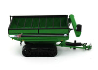 1:64 SpecCast *J&M* X-Tended Reach X1112 *TRACKED* Grain Cart Wagon GREEN NIB!