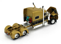 2022 DCP 1:64 *GOLD* Peterbilt 379 70" w/WILSON 50' Tri-Axle Grain Trailer NIB