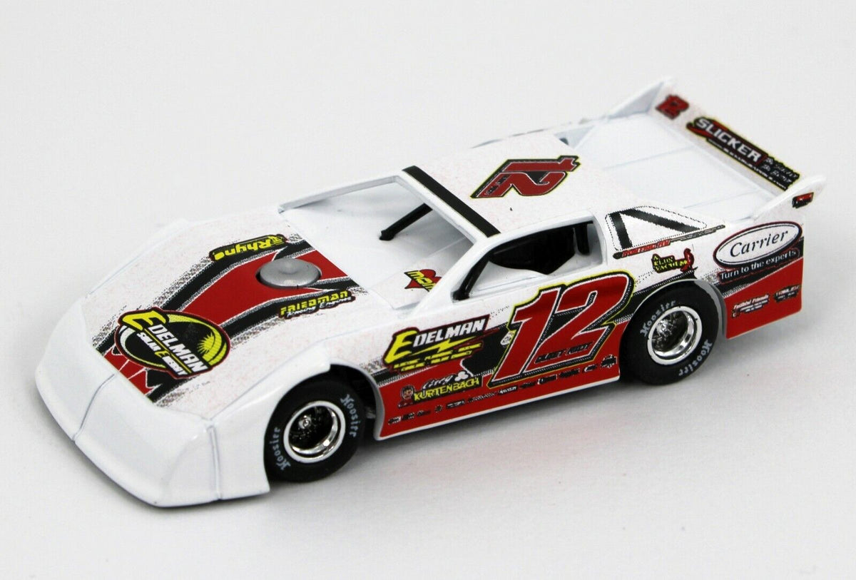 1:64 ADC Dirt Late Model *JEFF CURL* #12 Carrier 2021 Car