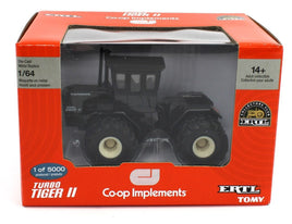 2023 ERTL 1:64 CO-OP IMPLEMENTS *TURBO TIGER II* 4wd Tractor *BLACK CHASE* NIB