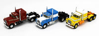 DCP 1:64 *MACK R MODEL* Semi Truck with Flattop Sleeper 3pc TRIO-SET #2 *NIB*