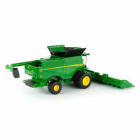 2021 ERTL 1:64 John Deere X9 1000 COMBINE w/CORN & DRAPER HEADS *REPLICA* NIB!
