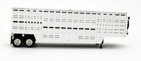 2023 TOP SHELF REPLICAS 1:64 *WHITE* Vintage Wilson Livestock Trailer *NIB*