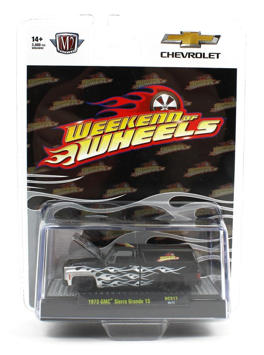 2023 M2 MACHINES 1:64 *WEEKEND OF WHEELS* 1973 GMC Sierra