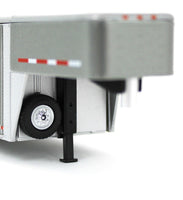 1:64 GreenLight *GUN METAL GRAY* Vertical 3 Hole Side LIVESTOCK TRAILER NIP