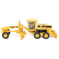 1:87 DIECAST MASTERS *CATERPILLAR CAT* CT660 Semi w/Lowboy & 163H Motor Grader