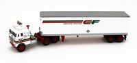 DCP 1:64 *CONSOLIDATED FREIGHTWAYS CF* White Freightliner COE w/40' Trailer NIB!