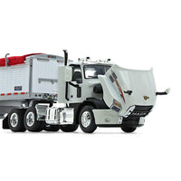 2020 First Gear DCP 1:64 WHITE Mack Anthem Day Cab w/Wilson Grain Trailer *NIB*