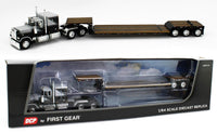 2023 DCP 1:64 *BLACK & GREY* Mack SUPER-LINER Flattop Renegade LXT40 Lowboy NIB
