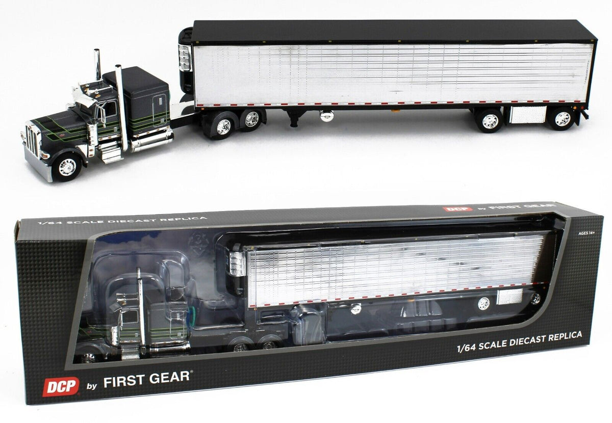 DCP 1:64 *GRAY & BLACK* Peterbilt 389 63