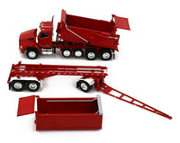 
              2022 DCP 1:64 *RED* Kenworth T880 Rogue Dump Truck & Transfer Dump Trailer NIB
            