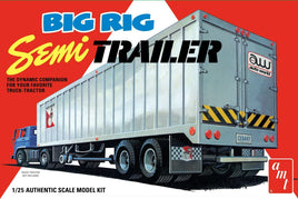1:25 AMT "BIG RIG" Highway Hauler SEMI TRAILER  Plastic Model Kit *NEW SEALED*