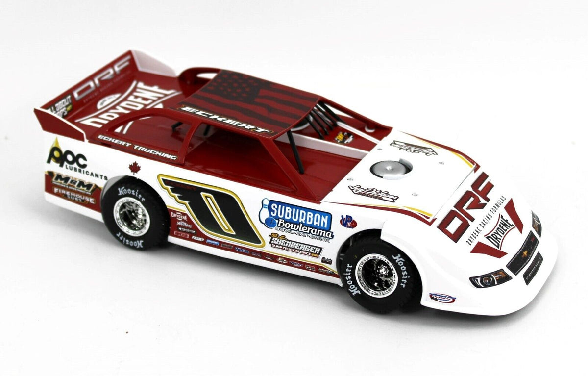 1:24 ADC Dirt Late Model *RICK ECKERT* #0 Drydene DW220C248 NIB