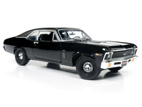 
              2019 1:18 AUTO WORLD AMERICAN MUSCLE *BLACK* 1969 Chevrolet YENKO NOVA NIB!
            
