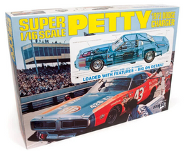 1:16 MPC Richard Petty #43 STP 1973 Dodge Charger NASCAR *PLASTIC MODEL KIT* NIB