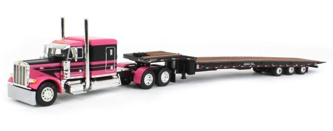 2023 DCP 1:64 *BLACK & PINK* Peterbilt 379 63