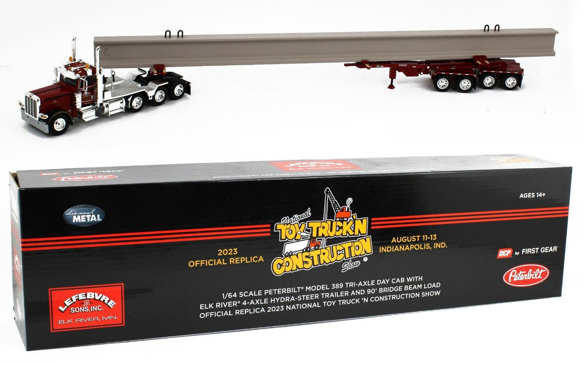 2023 DCP 1:64 NTT'NC LEFEBVRE 389 Peterbilt & ERMC Hydra