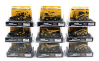 MICRO SIZED = DIECAST MASTERS *CATERPILLAR CAT* 18-Piece Equipment Set *NIP*