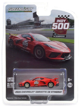 1:64 GreenLight *HOBBY EXCLUSIVE* 2020 Corvette INDIANAPOLIS 500 Pace Car NIP