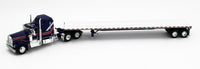 2023 DCP 1:64 *LIBTERY EDITION* Kenworth W900A w/WILSON FLATBED' Trailer NIB