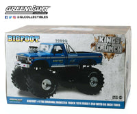 
              1:18 GreenLight *BIGFOOT #1* 1974 Ford F-250 Monster Truck w/66" TIRES Kings of Crunch
            