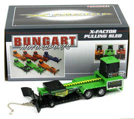 SpecCast 1:64 Bungart Motorsports GREEN *PROTECT HARVEST* TRACTOR PULLING SLED