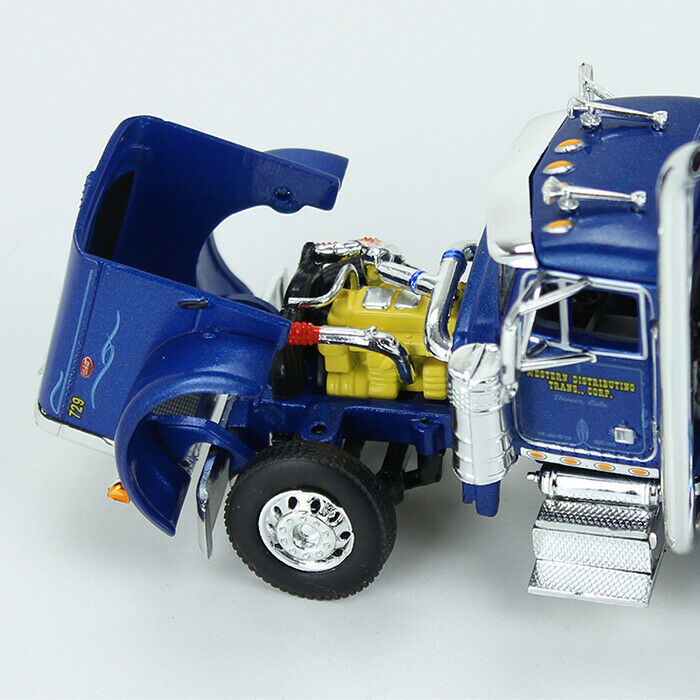 First Gear DCP 1:64 WESTERN DISTRIBUTING Peterbilt 379 Lowboy